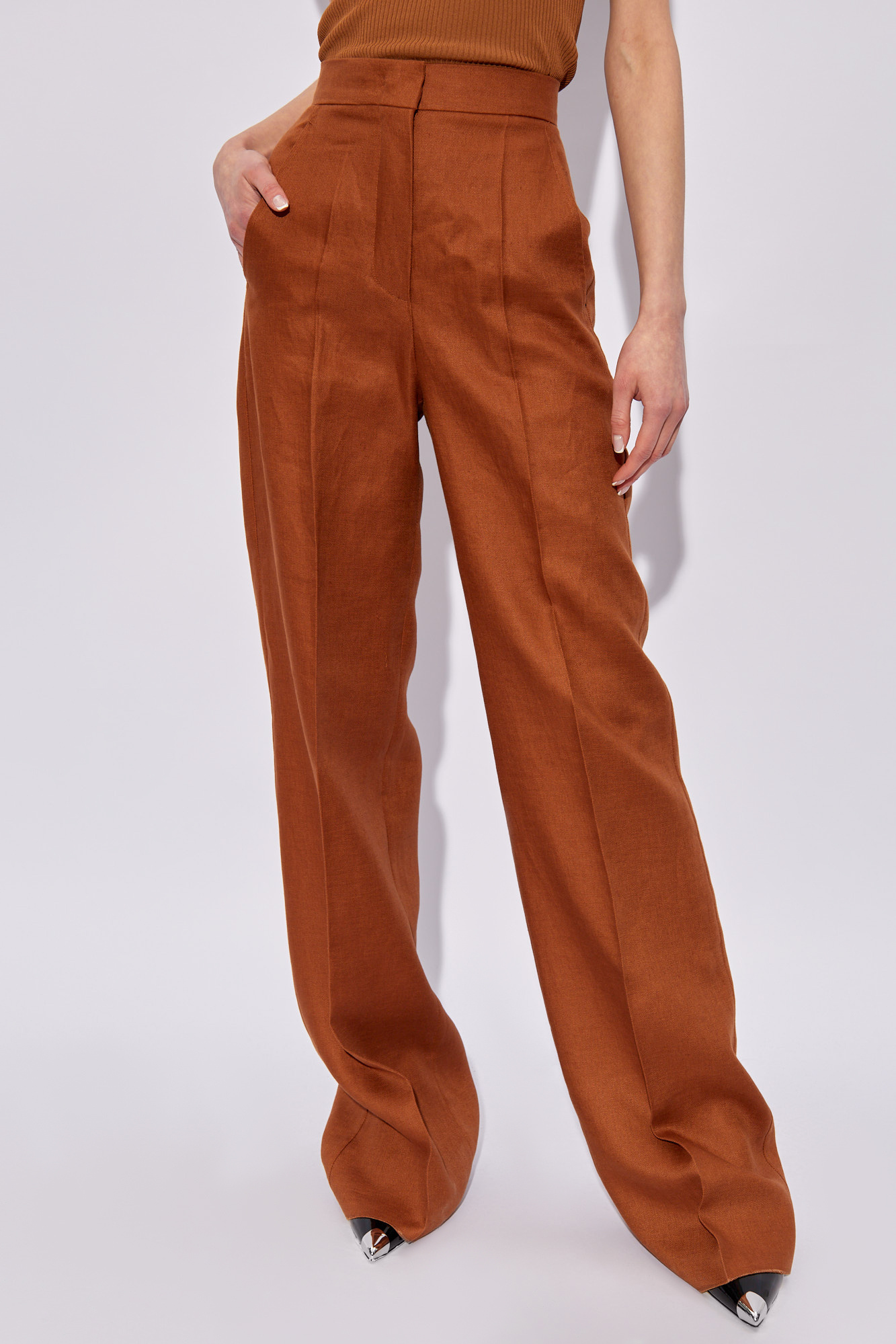 パンツ MAX MARA PIANOFORTE Woman Pants Gold 2511131084600 001 Pants female | Max Mara